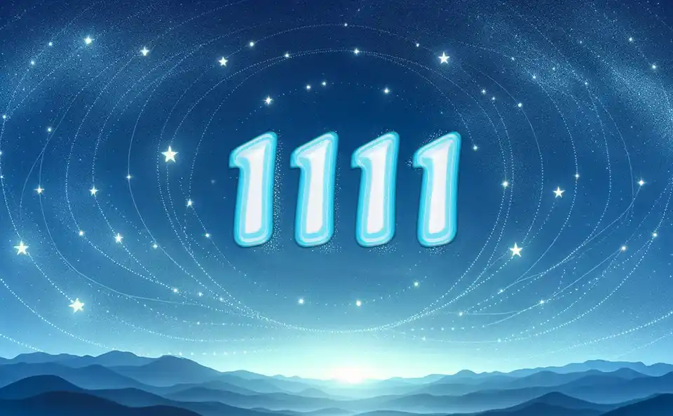 Numéro Angélique 1111 dans un environnement mystique et spirituel