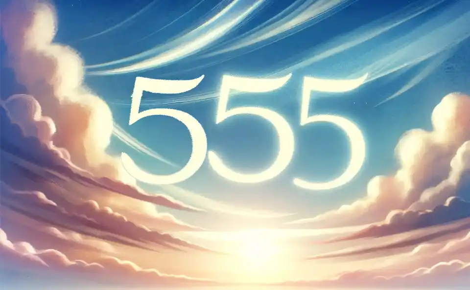 Chemin vers un nouvel horizon symbolisant le nombre angélique 555