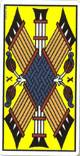 Dix des bâtons du tarot