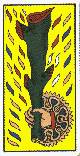 As de bâtons du tarot